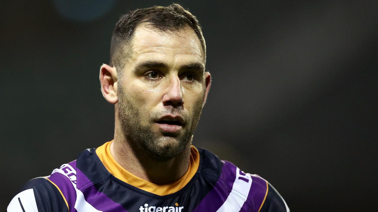 Cameron Smith during the Storm’s Round 16 win