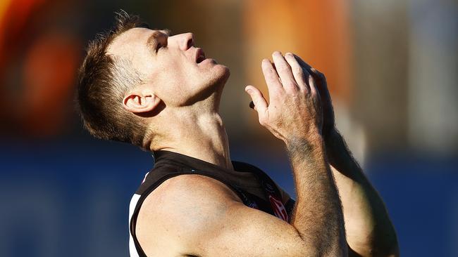 Robbie Gray against Geelong in Round 10. Picture: Daniel Pockett/AFL Photos