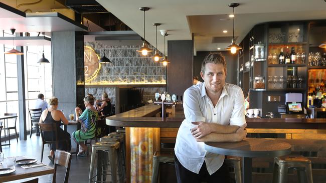 Owner/chef Daniel Ridgeway in his restaurant, Bin 72. – Coolangatta.