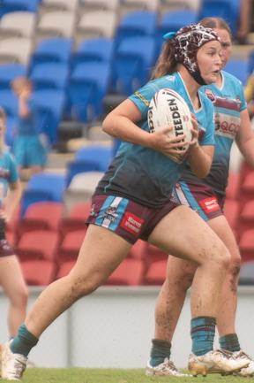 Sienna Wright Mackay Cutters vs Townsville Blackhawks Harvey Norman U17's Saturday 22 February 2025 Picture:Michaela Harlow