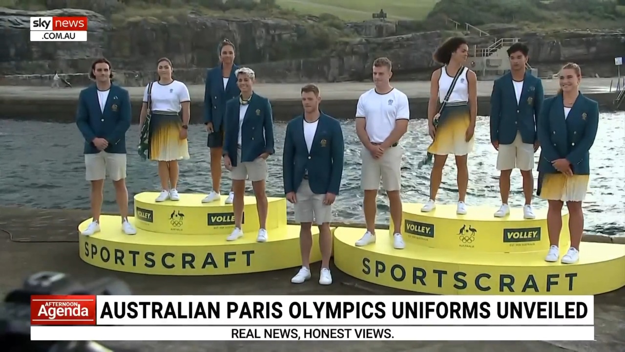 Australia unveils 2024 Paris Olympic uniforms Sky News Australia