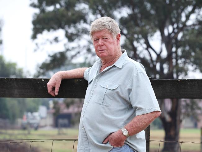 Bilpin Farmer Martin Tebbutt is concerned about hazard reduction on Crown land near his property, that was hit by the catastrophic fires of 2019-20. Picture: David Swift.