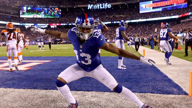 Star Giants wide receiver Odell Beckham Jr.