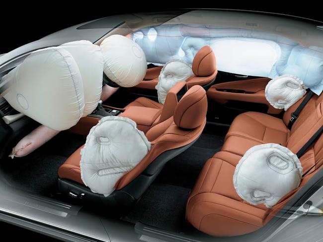 Not all airbags are dangerous ... so far only the two frontal airbags for driver and front passenger are affected. Photo: Supplied