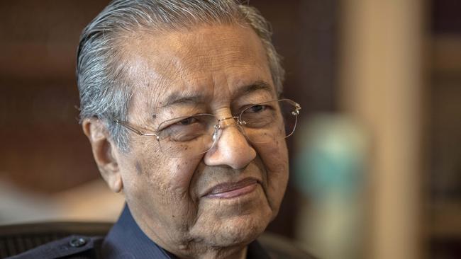 Former Malaysian PM Mahathir Mohamad. Picture: Sanjit Das