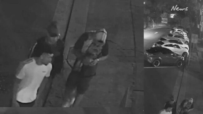 CCTV released after Sydney machete attack