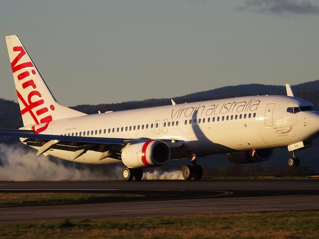 A Virgin Australia Boeing 737-8FE. Supplied