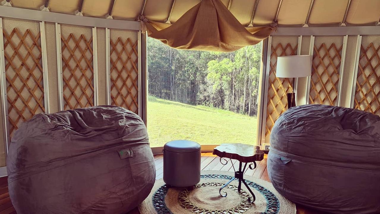 Glamping comes to Pomona along the Noosa trail.