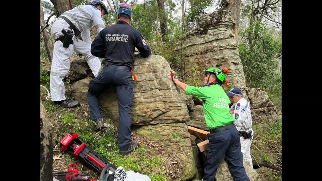 Woman Rescued After Being Wedged Between Boulders in Nightmare 7-Hour Ordeal