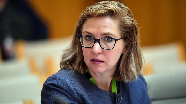 Pip Spence, CASA CEO, faced a senate grilling over the regulator’s policy changes on May 23. Picture: AAP Image/Mick Tsikas