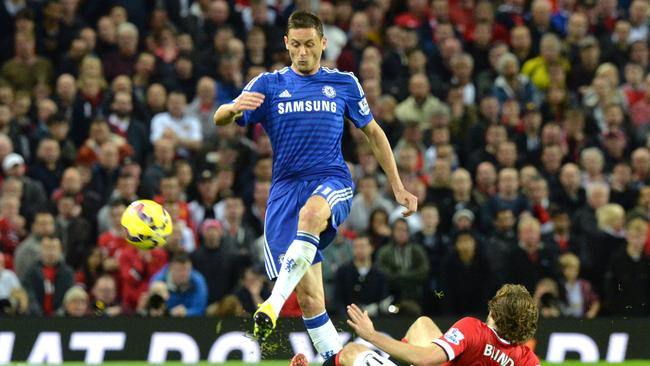 Chelsea's Serbian midfielder Nemanja Matic.