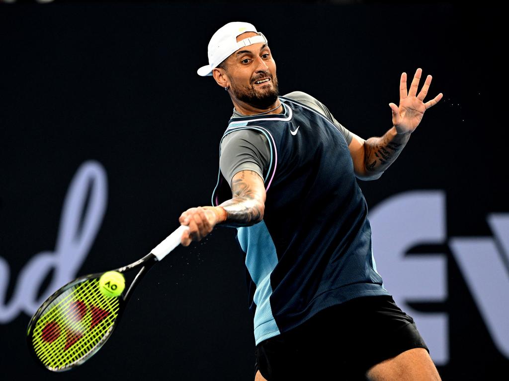 Nick Kyrgios is back. (Photo by Bradley Kanaris/Getty Images)