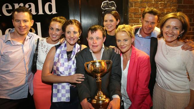 The Payne family: Andrew, Cathy, Michelle, Stephen, Margaret, Bernadette, Patrick, Therese.