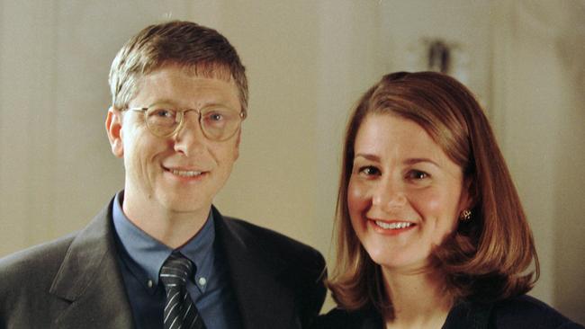 Bill and Melinda Gates.