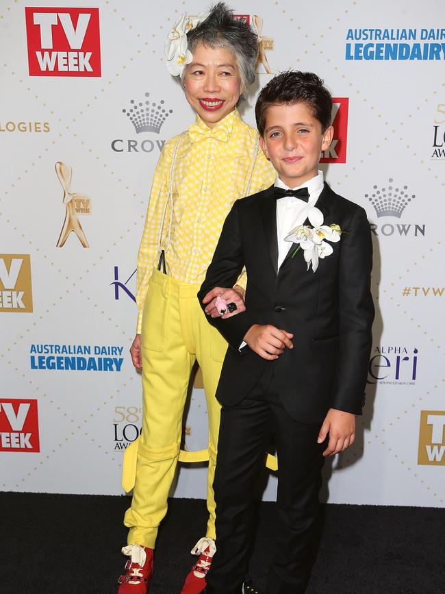 At the 2016 Logies with her date Charlie La Rosa. (Pic: Getty Images)