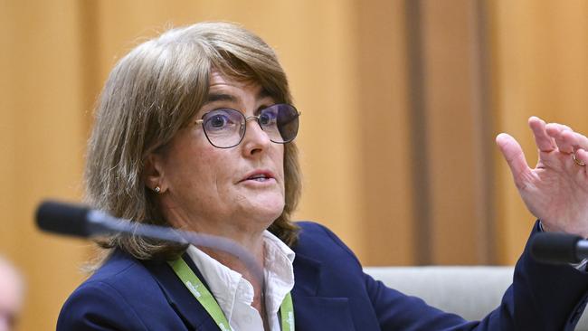 Reserve Bank Governor Michele Bullock will chair next week’s board meeting on the official interest rate. Picture: NewsWire / Martin Ollman