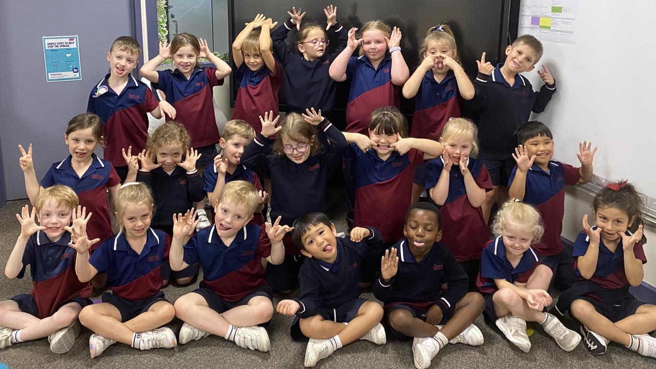 Genesis Christian College: Back row: William, Lucy, Mack, Lila, Grace, Stella and Jackson. Middle row: Ava, Maya, Liam, Lillian, Lani, Amelia and Seth. Front row: Jacob, Sienna, Kevin, Arkyn, Joshua, Paisley and Rita. PHOTO: Penelope Pelecas