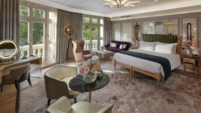 Hyde Park Suite at the Mandarin Oriental Hyde Park.