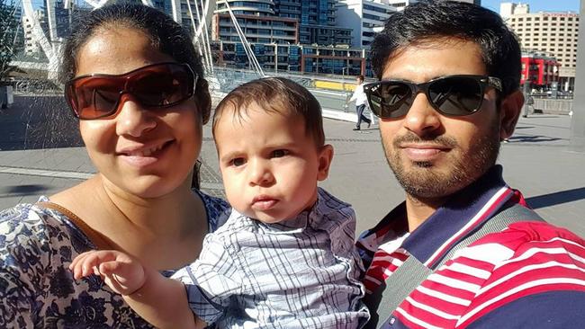 Victims Nethra Krishnamurthy's and Mohan Kumar say they’re humbled by kindnesses they never expected after being caught up in the Bourke St carnage. Picture: Facebook