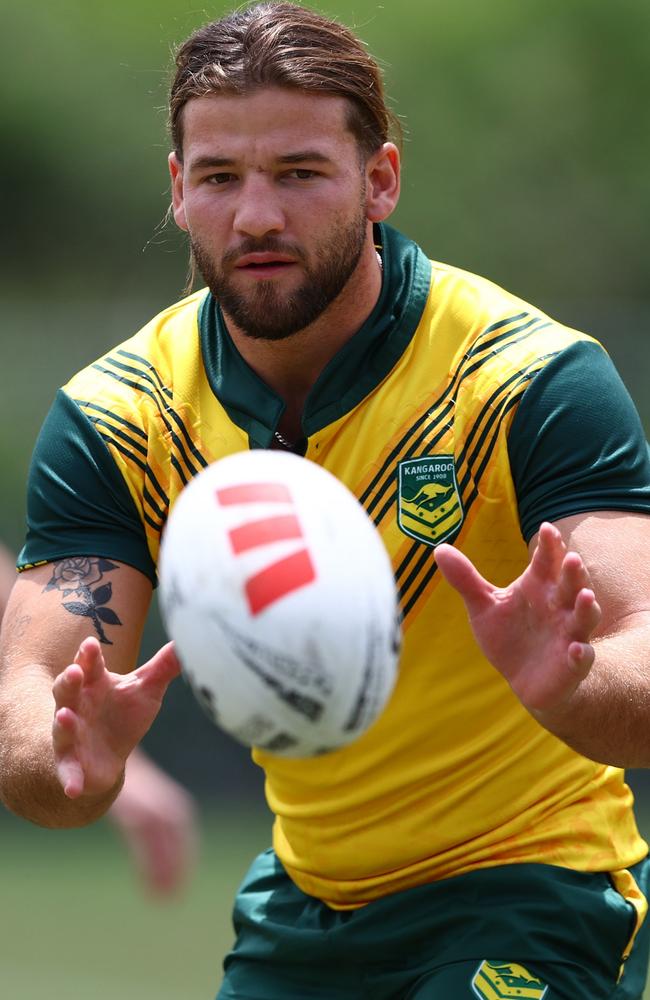 Patrick Carrigan played at prop for the Australia Kangaroos. Picture: Chris Hyde/Getty Images