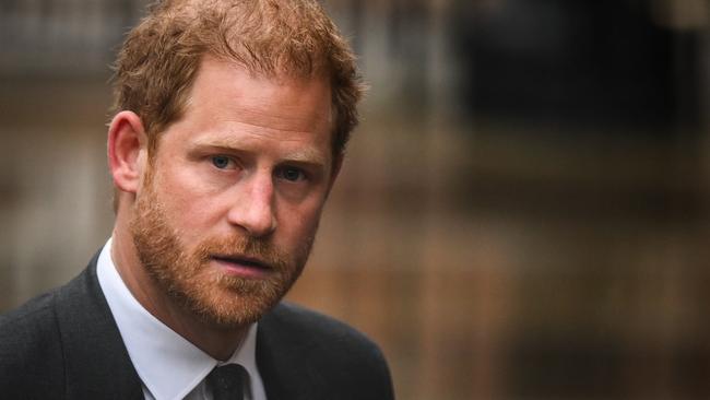 Britain's Prince Harry, Duke of Sussex, quit royal duties in 2020. Picture: Daniel Leal/AFP