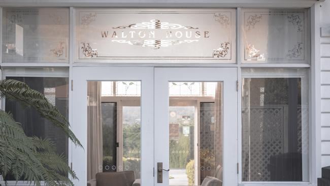 The welcoming entrance to Walton House in Huonville. Pictures: Supplied courtesy of Walton House.