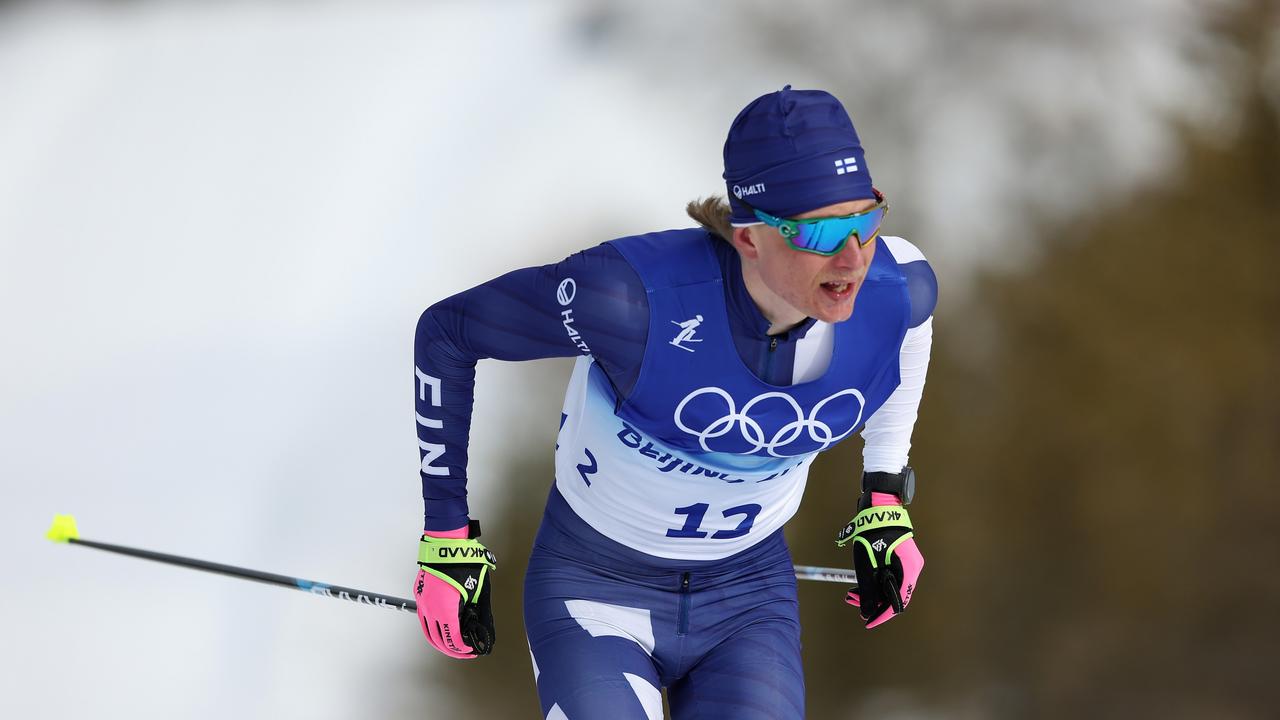 Jeux olympiques d’hiver 2022 : pénis gelé de Remi Lindholm, 50 km hommes en ski de fond