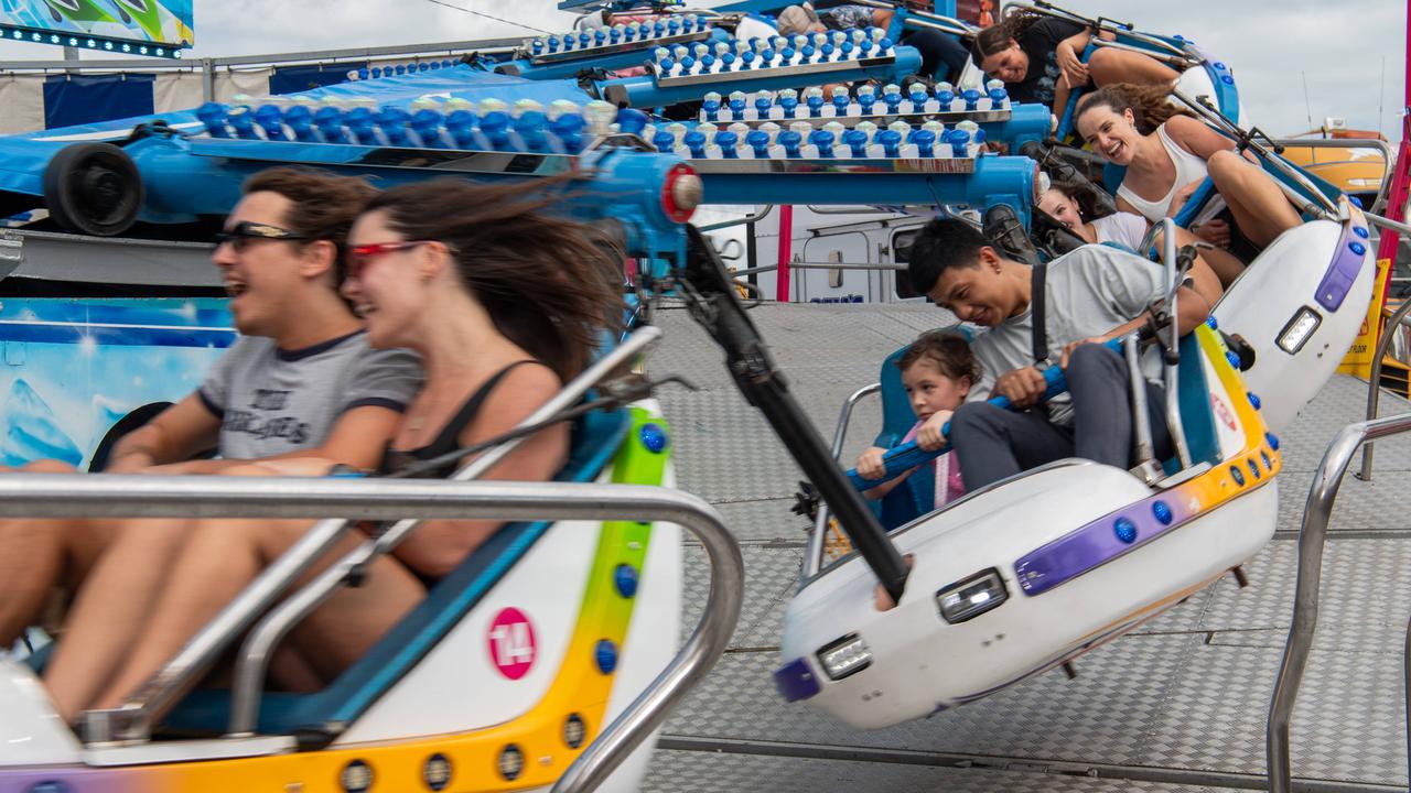 Thousands enjoyed the rides and festivities at the 2024 Royal Darwin Show. Picture: Pema Tamang Pakhrin