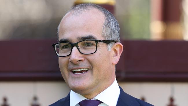 Deputy Premier James Merlino reveals school shutdowns will be a thing of the past when pupils return in 2022. Picture: NCA NewsWire/David Crosling