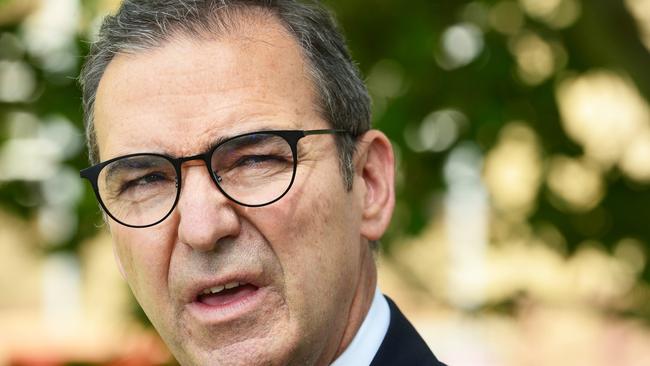 Premier Steven Marshall has warned of more school disruptions in 2022. Picture: NCA NewsWire / Michael Marschall