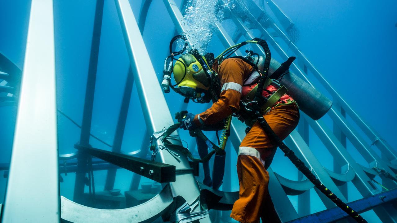 The Museum of Underwater Art in Townsville is the first of its kind in the southern hemisphere.