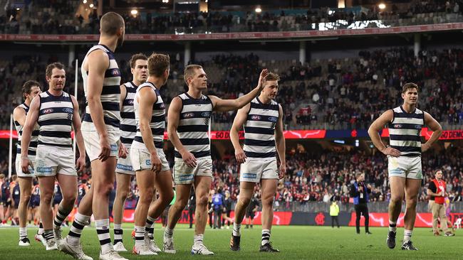 Geelong’s future is up in the air. (Photo by Paul Kane/Getty Images).