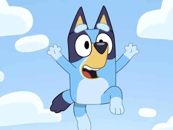 A still of Bluey.