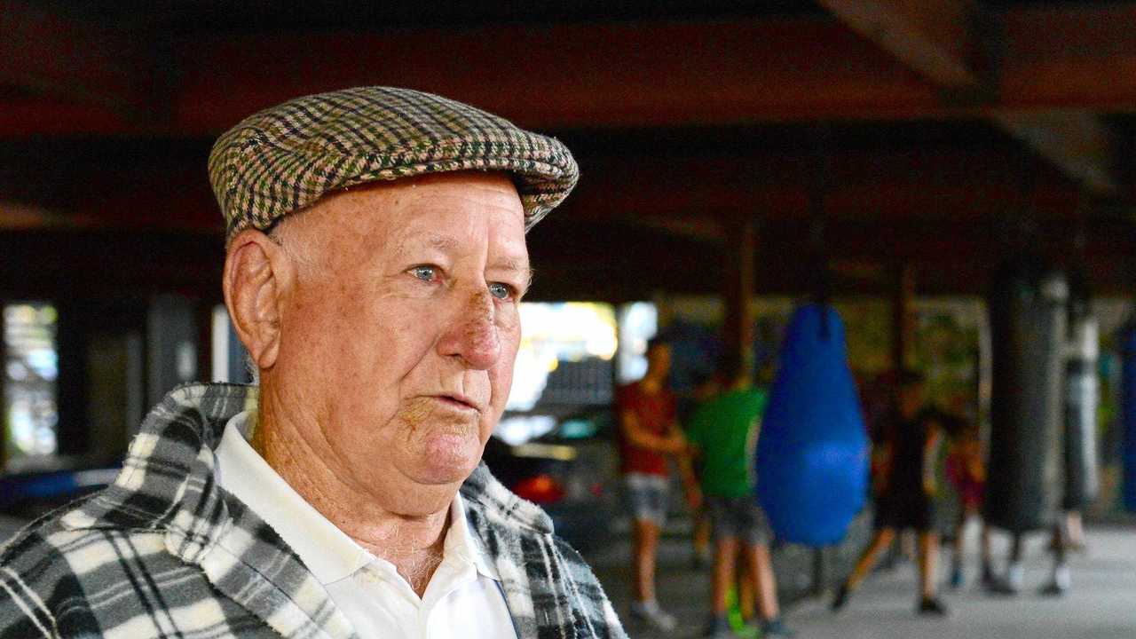 Sam's former trainer Des Upton remembered the years he trained the talented boxer. Picture: Sharyn O'Neill ROK070514sbox1