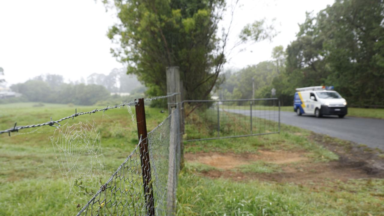 Derriwong Road in Dural near where the caravan was found. Picture: Damian Shaw/NCA NewsWire