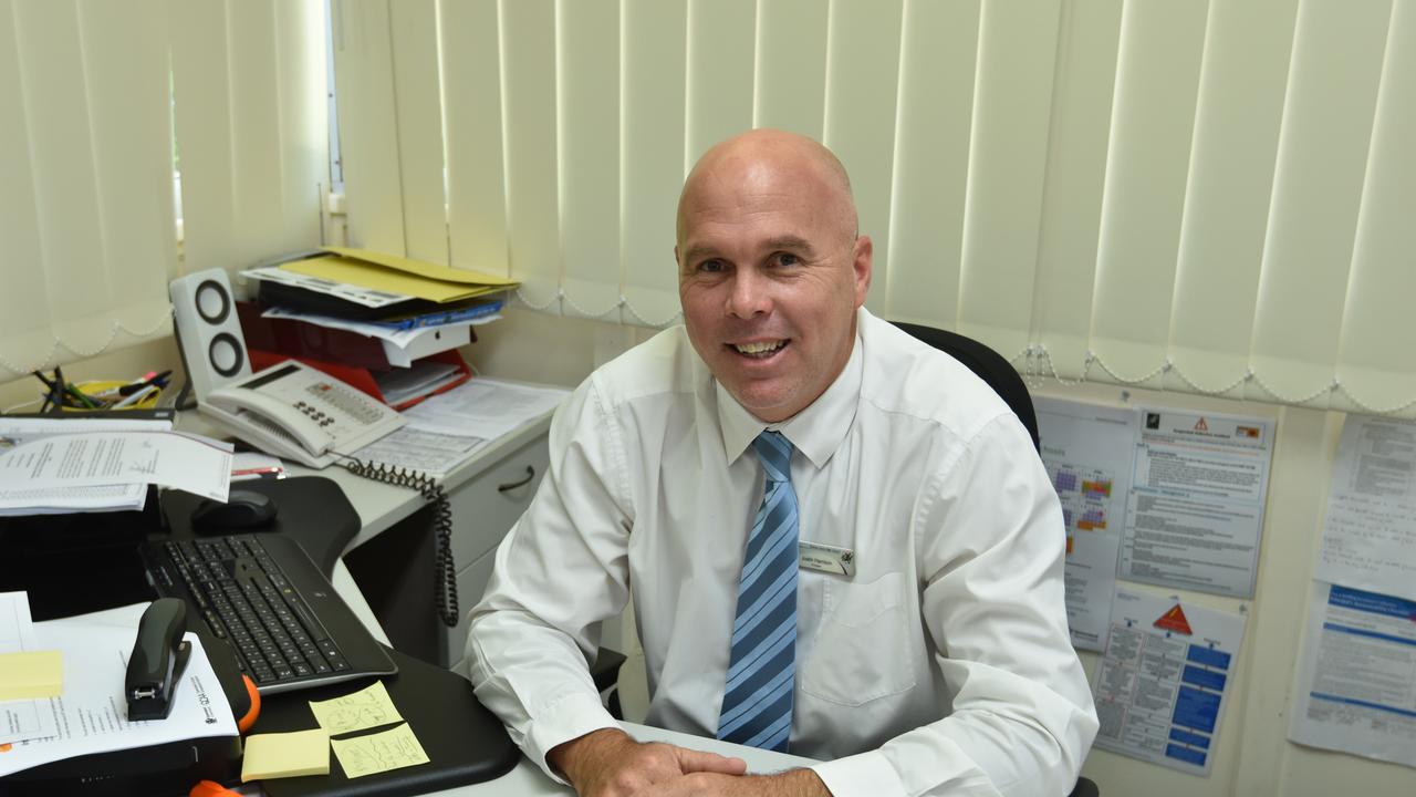Toolooa State High School principal Justin Harrison.