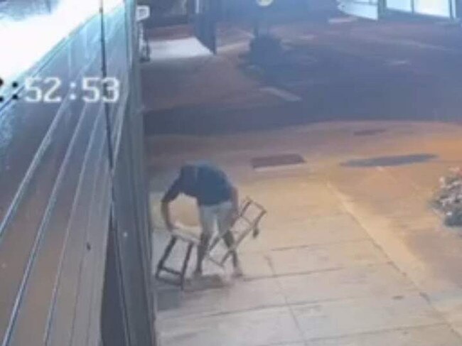 A person allegedly stole two items outside of a health and wellbeing business in Kingaroy.