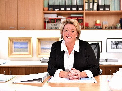 Victorian State Coroner Judge Sara Hinchey. 