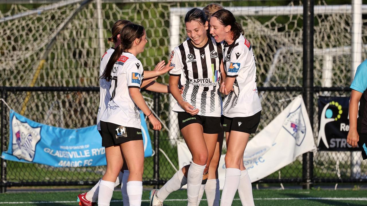 Gladesville Ravens started the new NPL Women’s NSW season with a stunning 5-0 win. Picture: Dan Ullman / Aptitude Photography