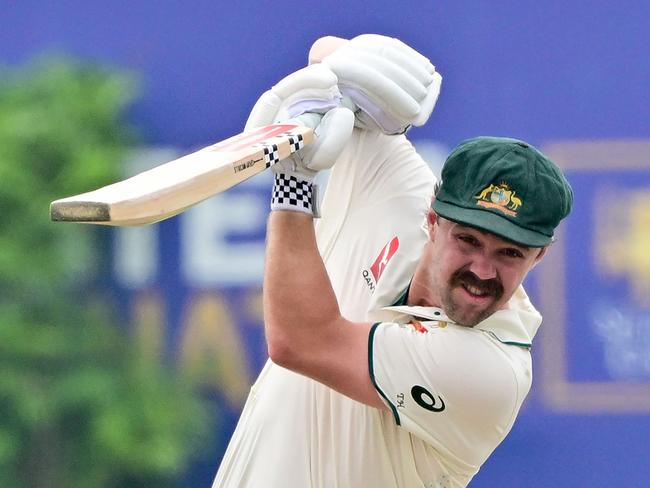 Australia's vice captain Travis Head said this pitch appeared spicier than the slow wicket used in the first match of this series. Picture: AFP