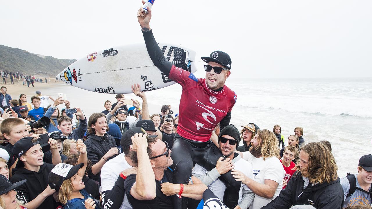 Mick Fanning heads into retirement at the 2018 Bells Beach event.