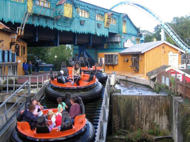 Drayton Manor's Splash Canyon ride. Picture: Supplied.