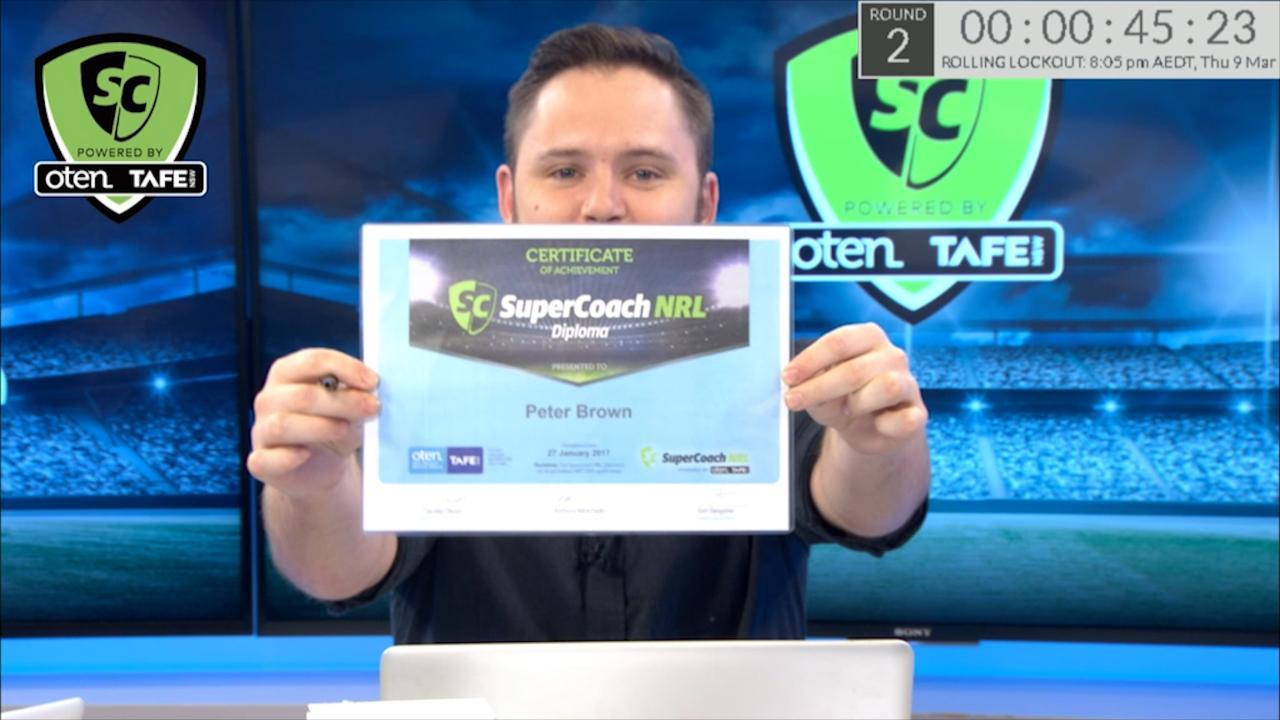 Earn your SuperCoach NRL Diploma