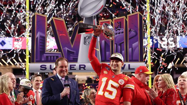 Patrick Mahomes is growing in status in the NFL. (Photo by JAMIE SQUIRE / GETTY IMAGES NORTH AMERICA / Getty Images via AFP)