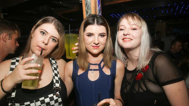 THE WOOLSHED: Lillian Armstrong, Leia Almond and Emily Melrose