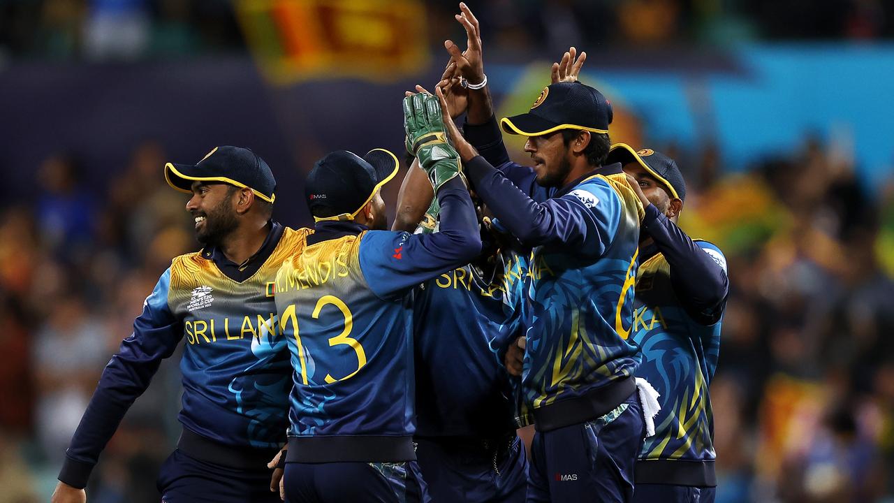 Sri Lanka had an inglorious exit from the T20 cricket World Cup in Australia. Picture: Mark Kolbe