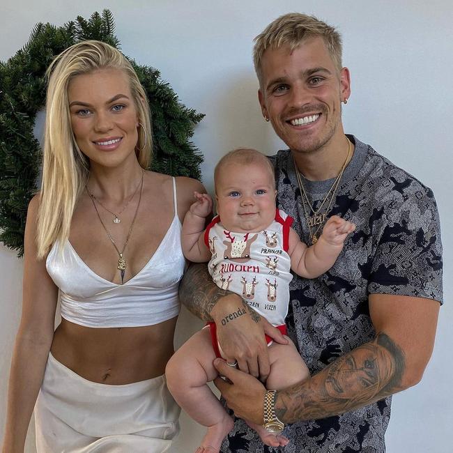 Szepanowski and boyfriend Mitchell Orval documented their visit to a shopping centre in a YouTube video on Sunday. Picture: Instagram/ChloeSzep