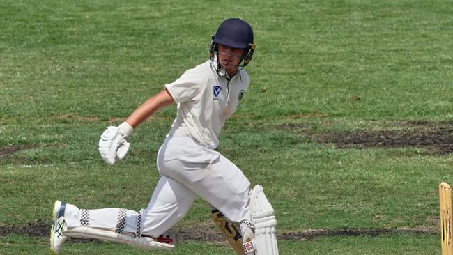 Darcy Aitken in action during the J.G Craig Shield last season. Picture: Valeriu Campan