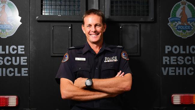 Former NT Police Tactical Response Group Sergeant Neil Mellon. Picture: Justin Kennedy