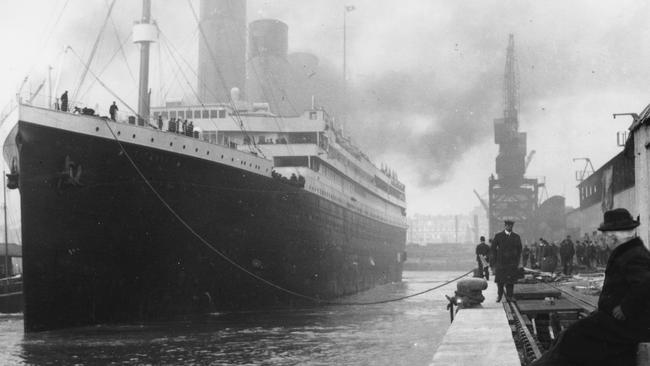 The Titanic sunk in 1912. Picture: The Artefact Exhibition